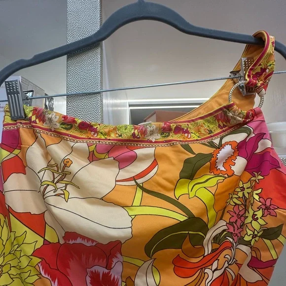 Camilla Multicolor Floral One Piece Swimsuit Size Medium - Picture 13 of 16